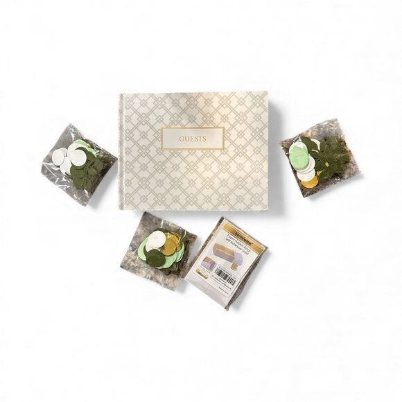 Baby Shower Party Supplies Set With Diaper Raffle Games Guest Book Party Favors - Picture 11 of 11